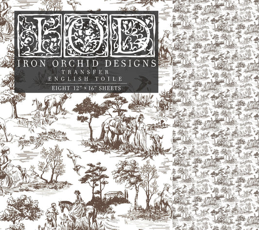 English Toile -  8 sheet pad