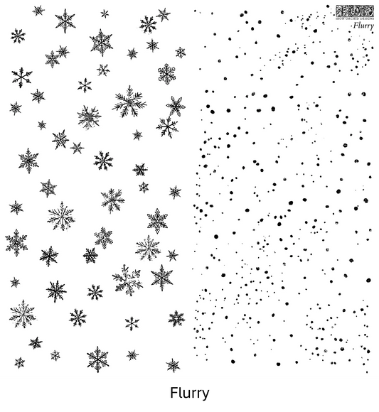 Holiday 2026 - Flurry - 12x12 stamp - Limited Edition