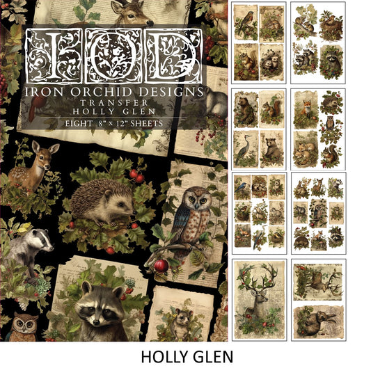 Holly Glen - 8 sheets 8" x 12"