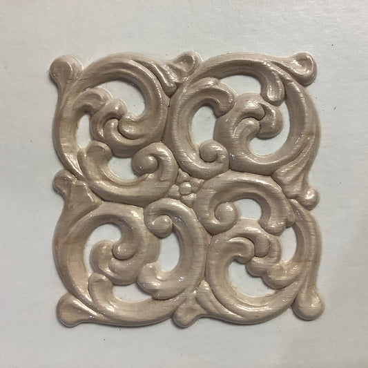 carved wood appliques