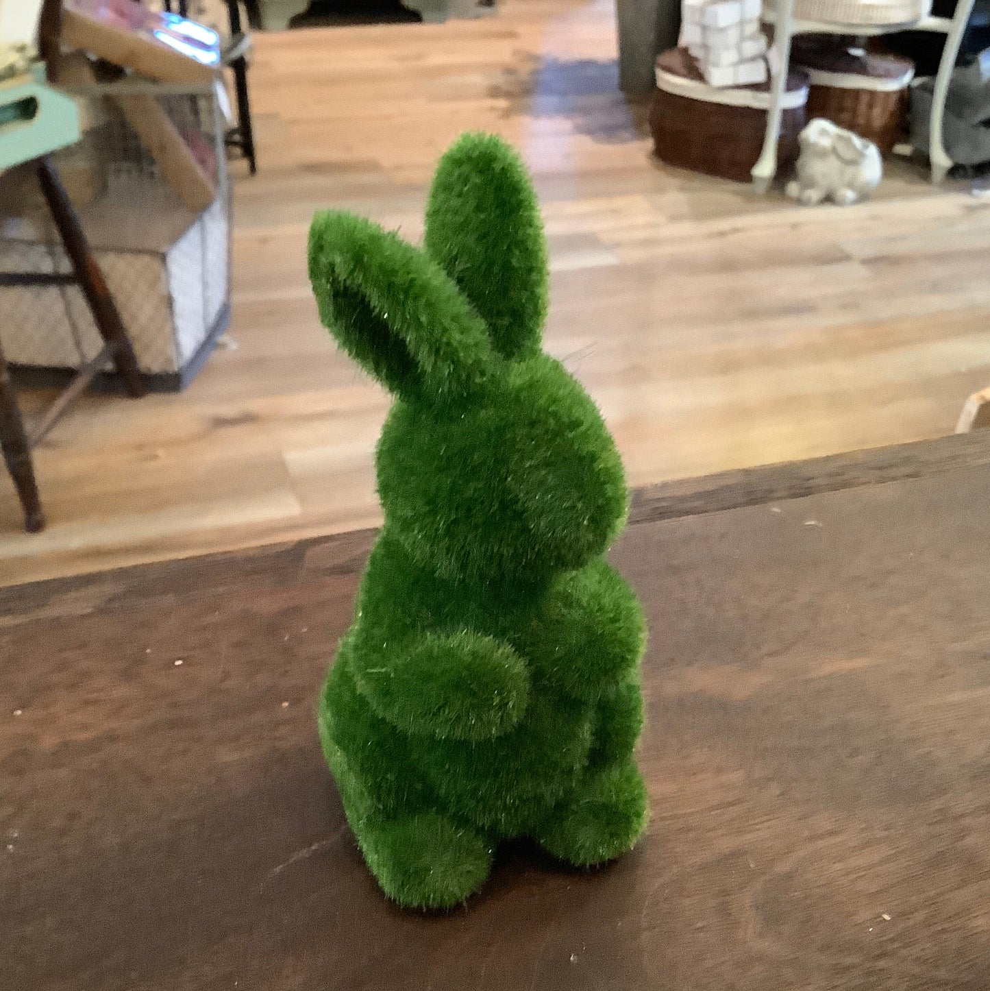 4” moss covered bunny