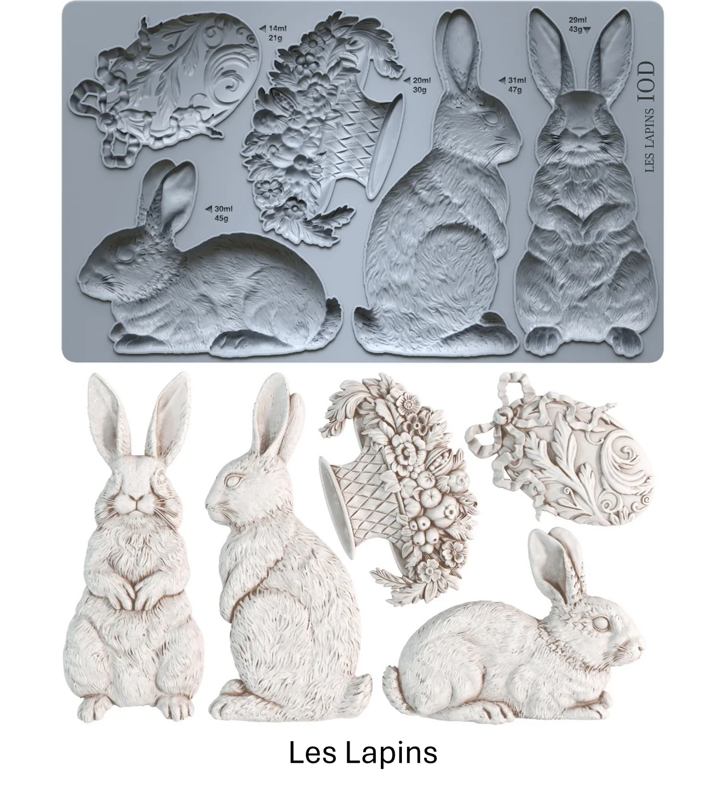 Les Lapins - 6x10 mould - 2026