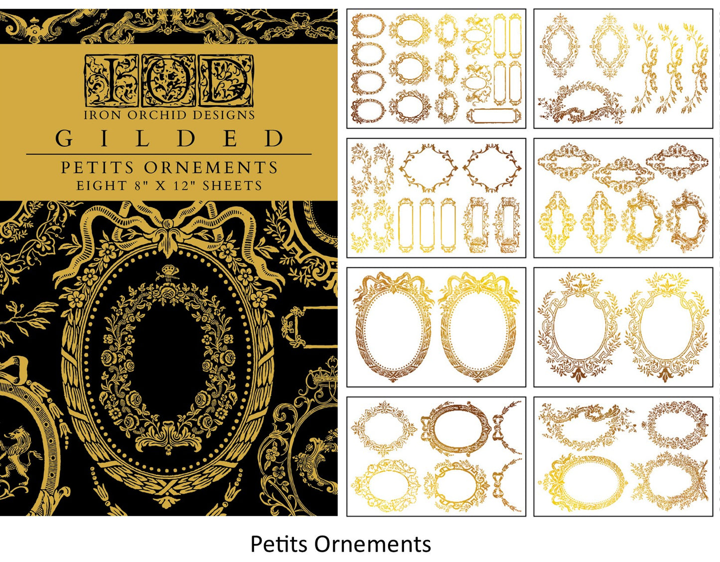 NEW 2025 - Petits Ornaments 8 x 12 pad