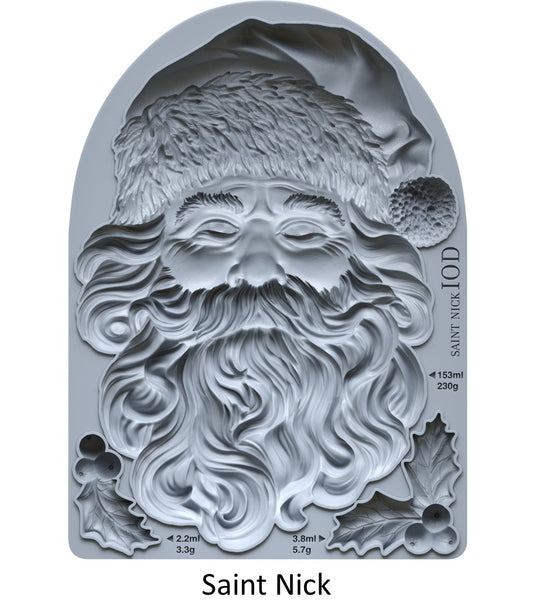 Saint Nick - 5x7 mould - holiday 2025