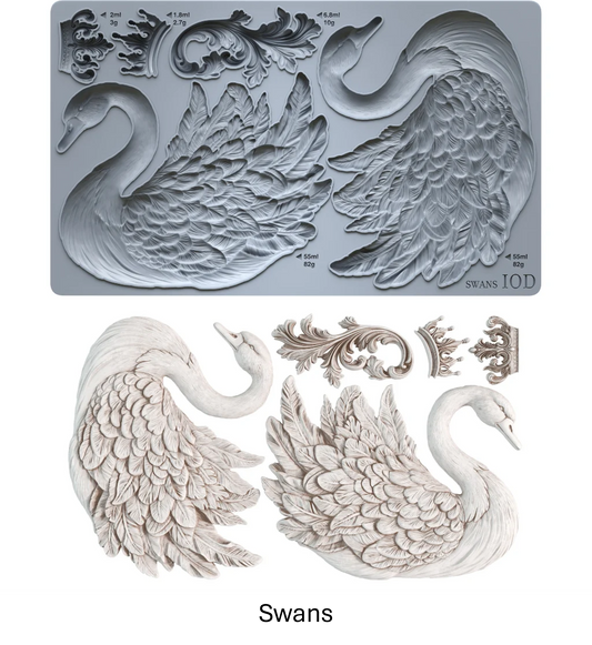 Swans - 6x10 mould - 2026