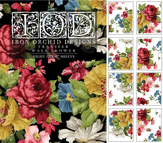 Wall Flower -  8 sheet pad