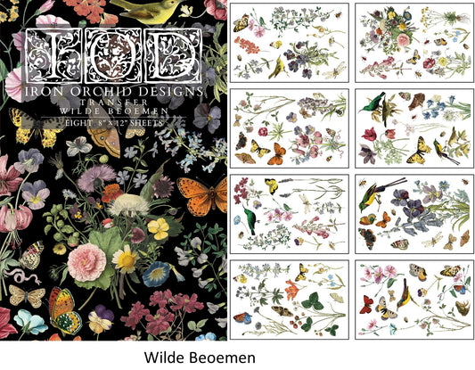 NEW 2025 - Wilde Bloemen 8x12 pad