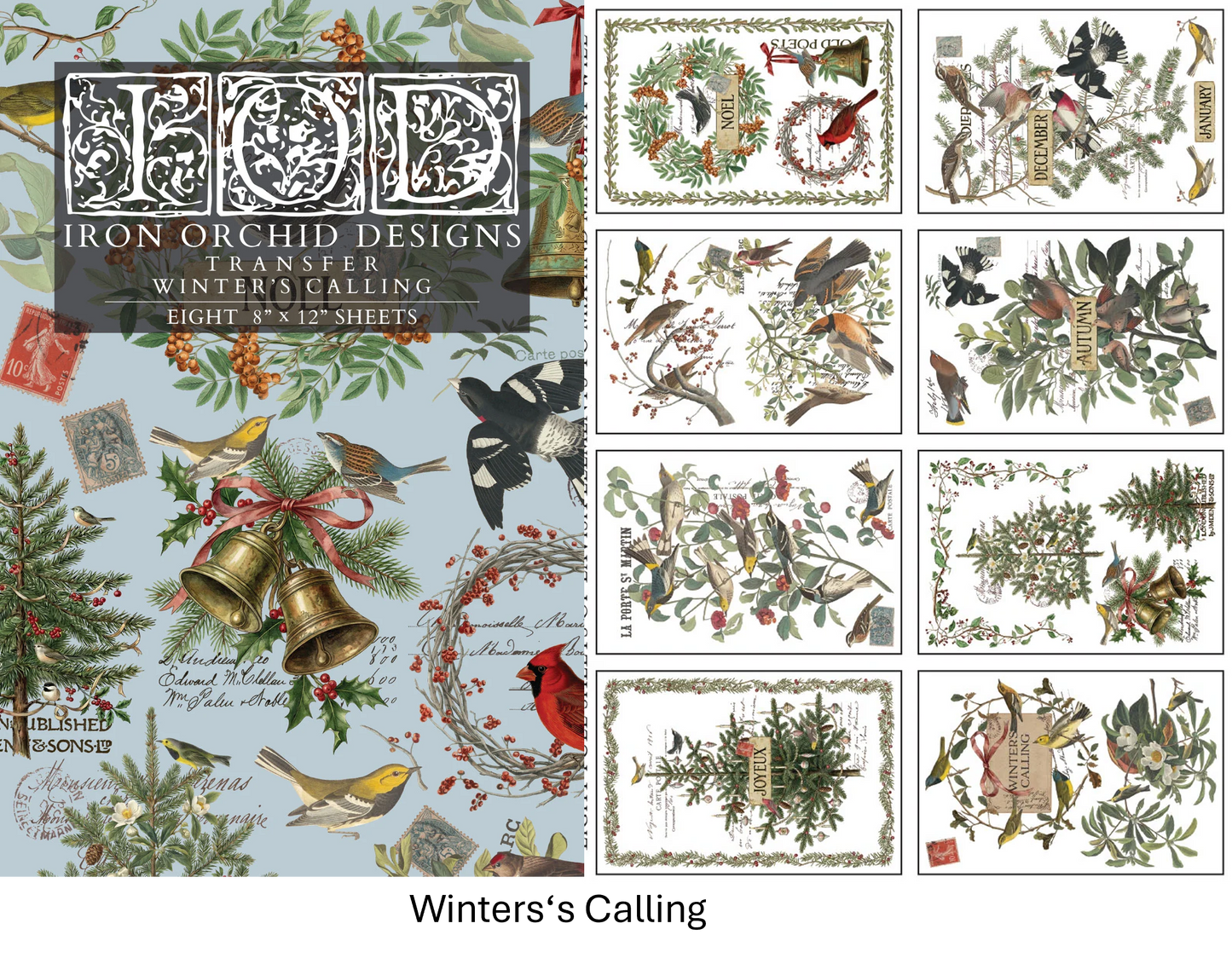 Holiday 2026 - Winter's Calling - 8 sheet pad - limited edition
