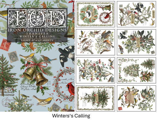 Holiday 2026 - Winter's Calling - 8 sheet pad - limited edition