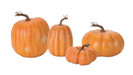 Realistic field pumpkins