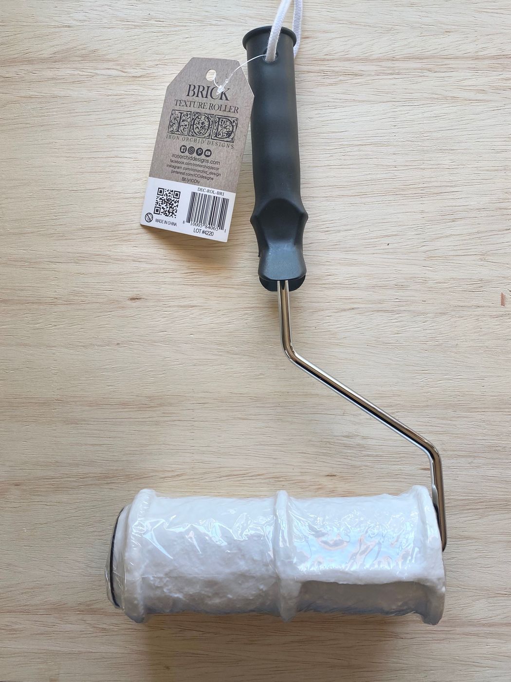 brick texture roller