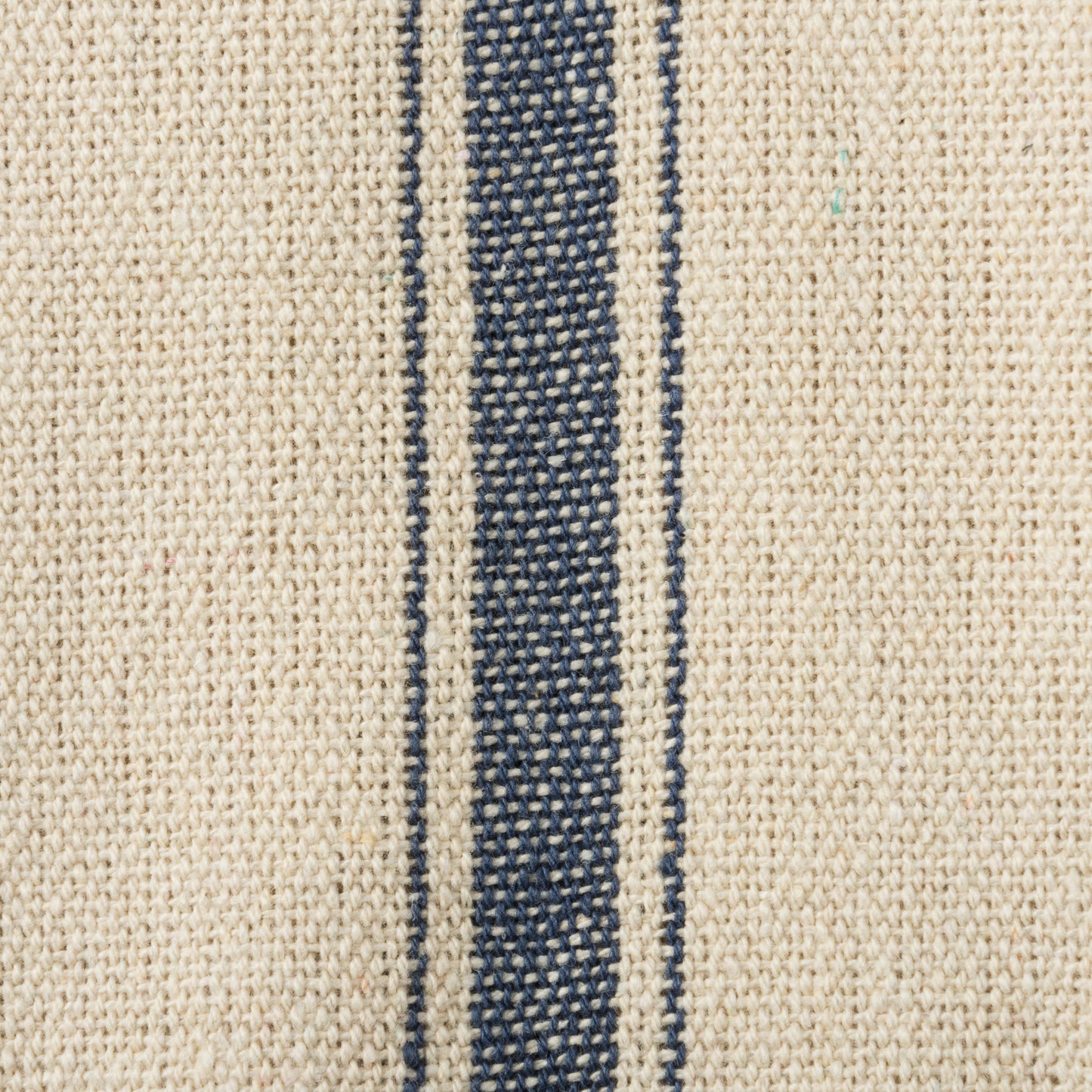 French Blue 3 stripe fabric - by the yard