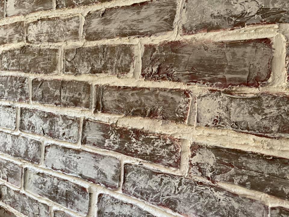 brick texture roller