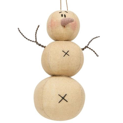 Fabric Snowman