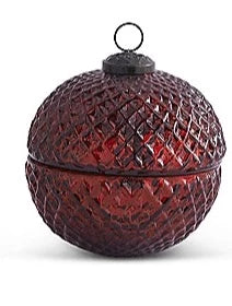 Mercury Glass ornament candle