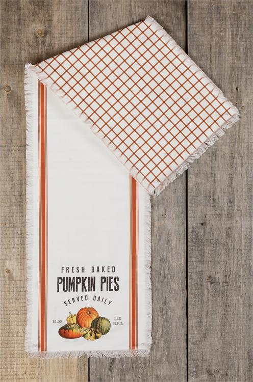 Pumpkin Pies Reversible Table Runner
