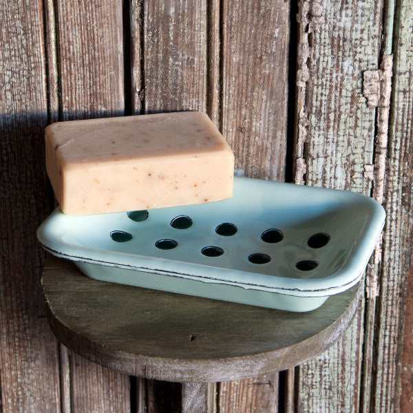 Enamelware Soap Dish