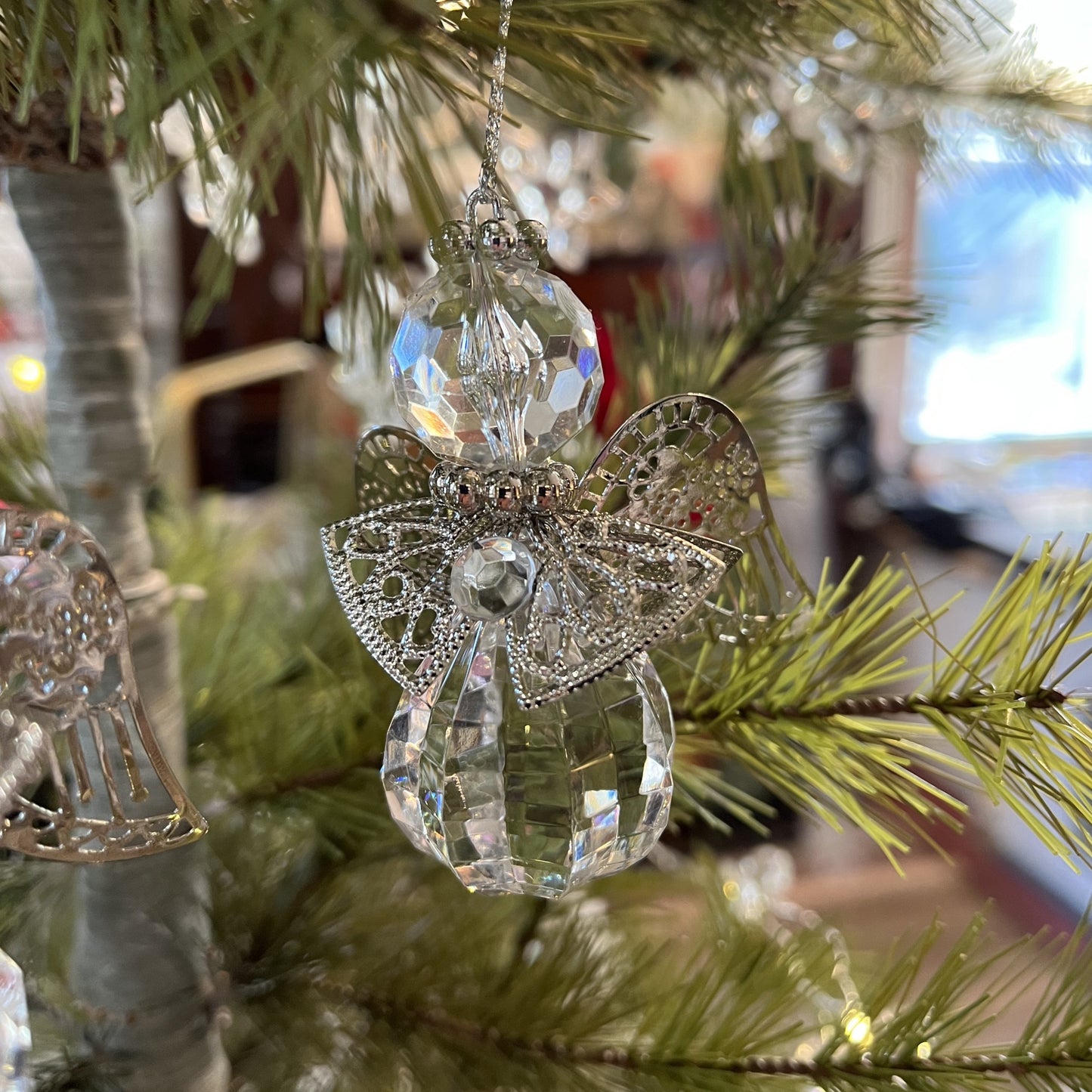 Crystal Angel Ornaments