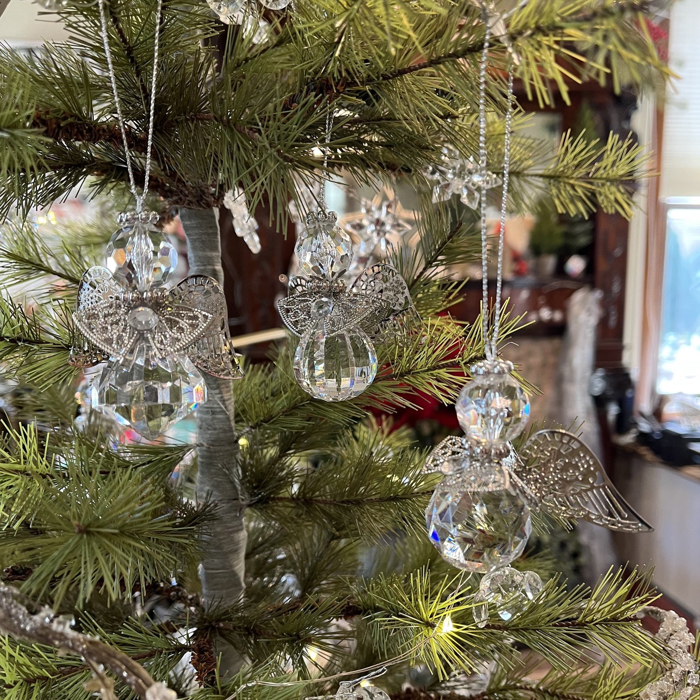 Crystal Angel Ornaments