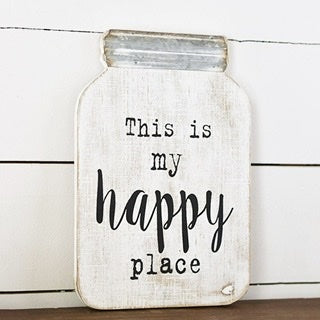 mason jar sign