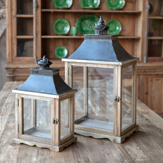 Display box lantern in 2 sizes