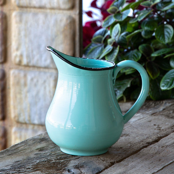 Enamelware Milk Pitcher