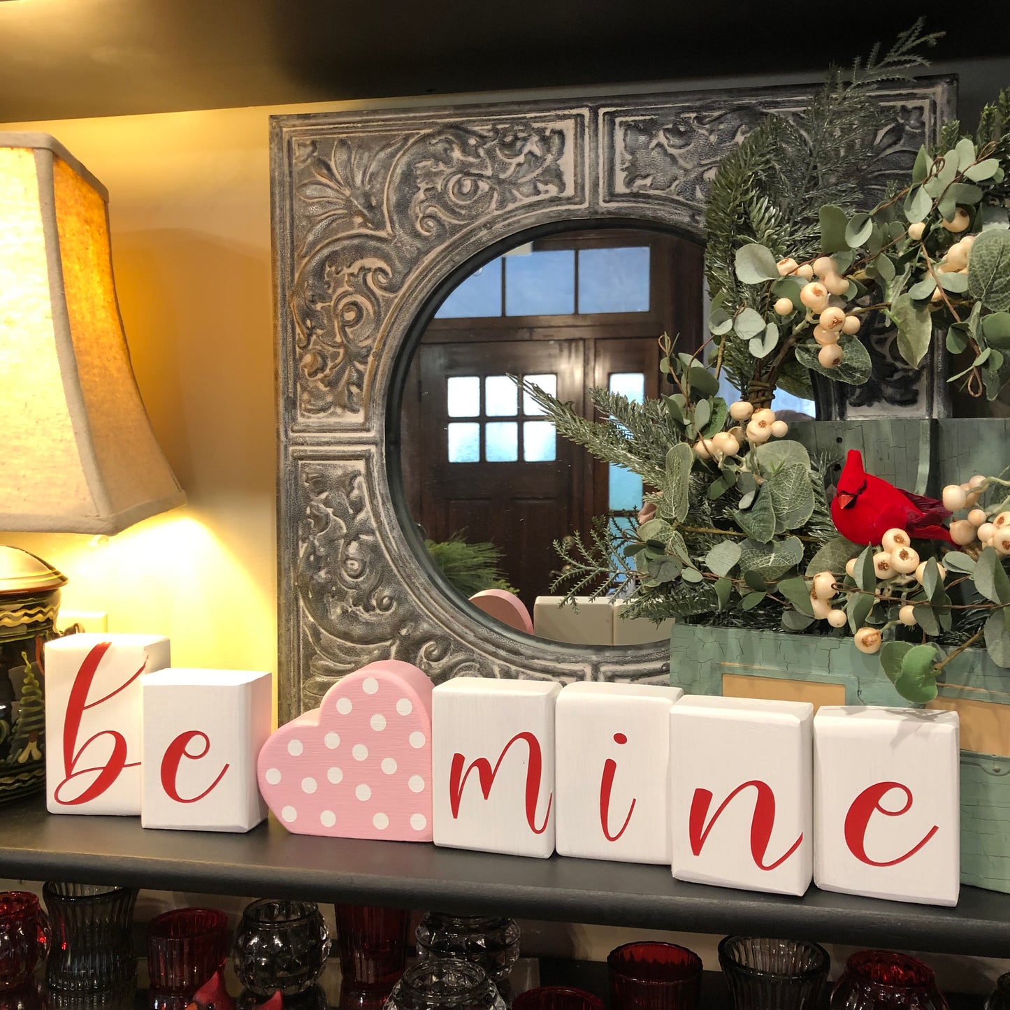 "Be mine" word blocks - Workshop - KIT