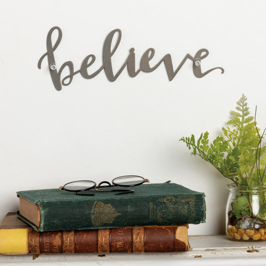 wall decor- Believe