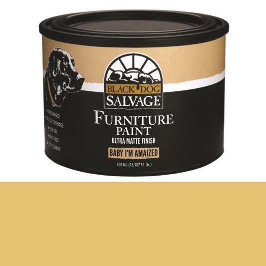 Furniture Paint, warm yellow "Baby I'm Amazed"