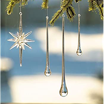 Icicle drop ornaments