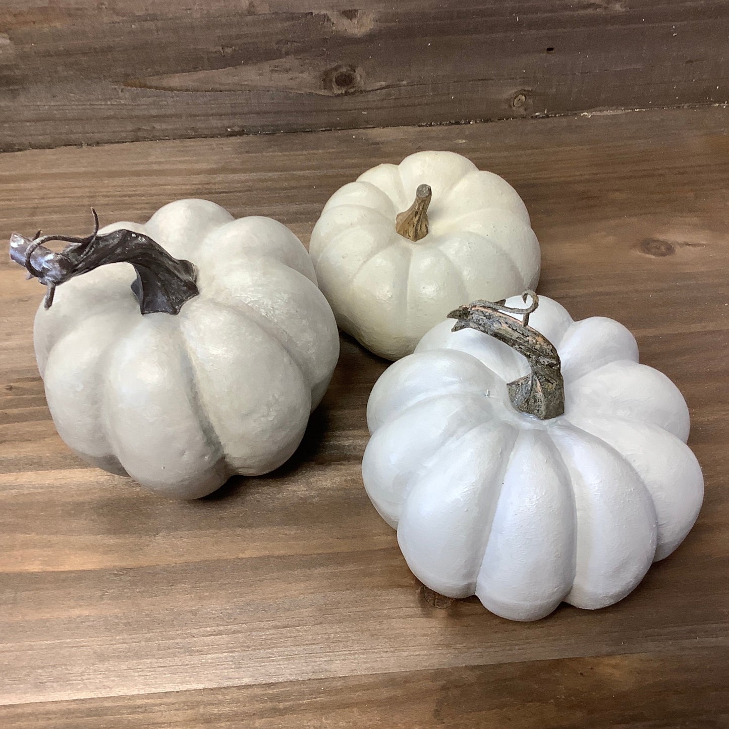 Hand painted mini pumpkins