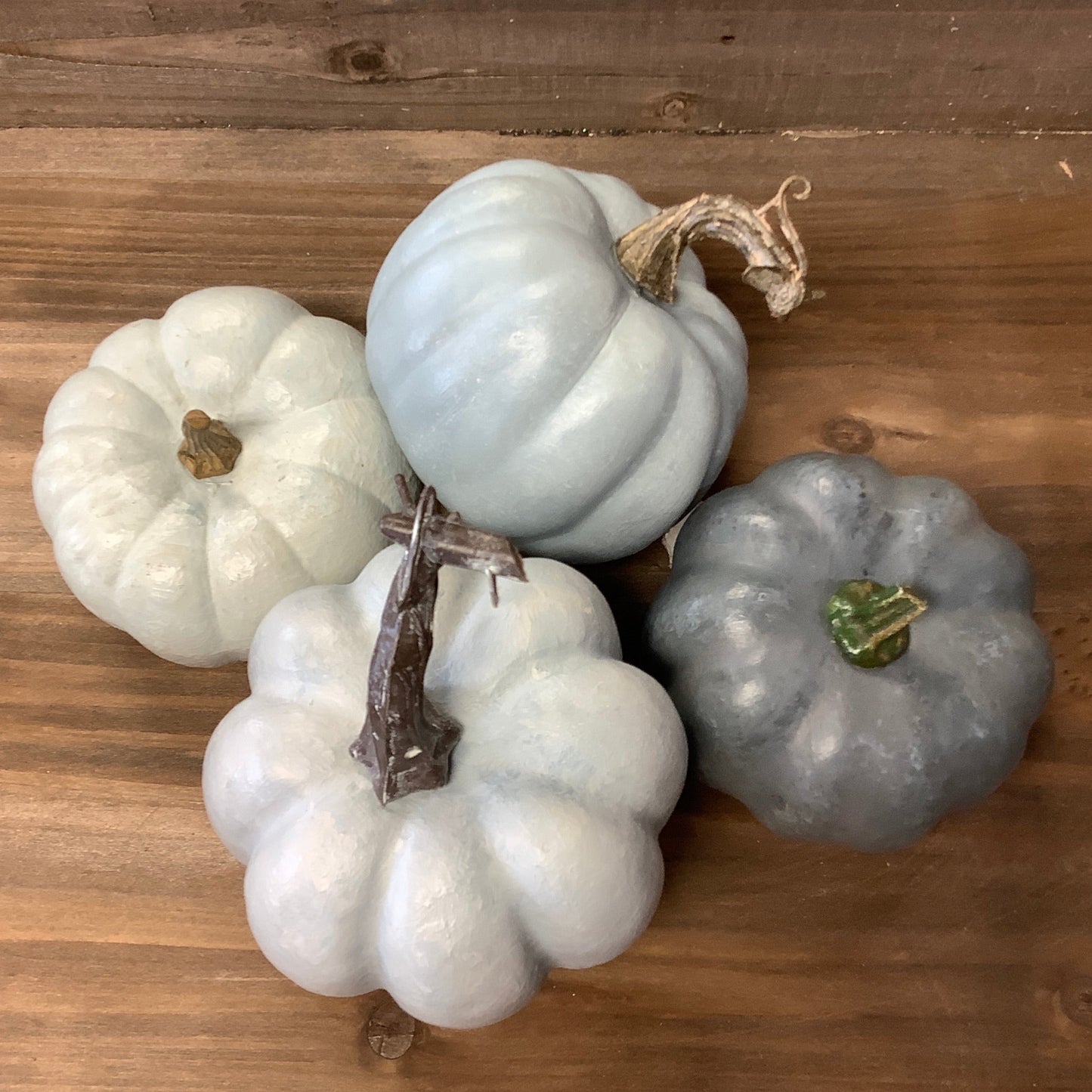 Hand painted mini pumpkins