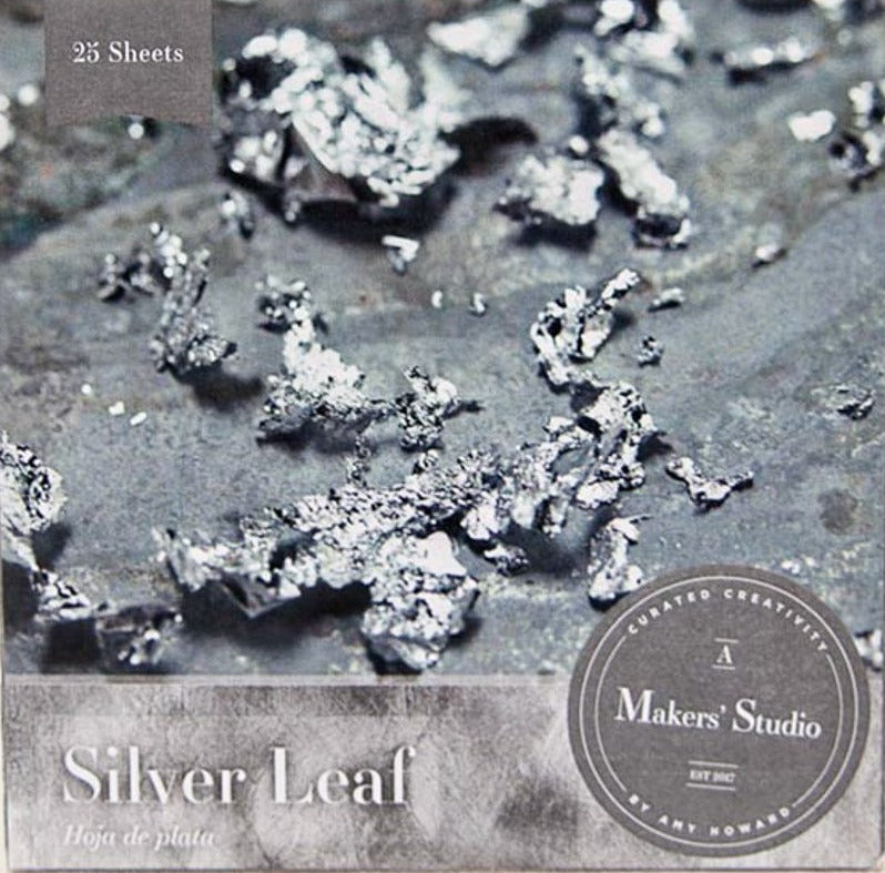Silver Leaf - 25 sheet pad