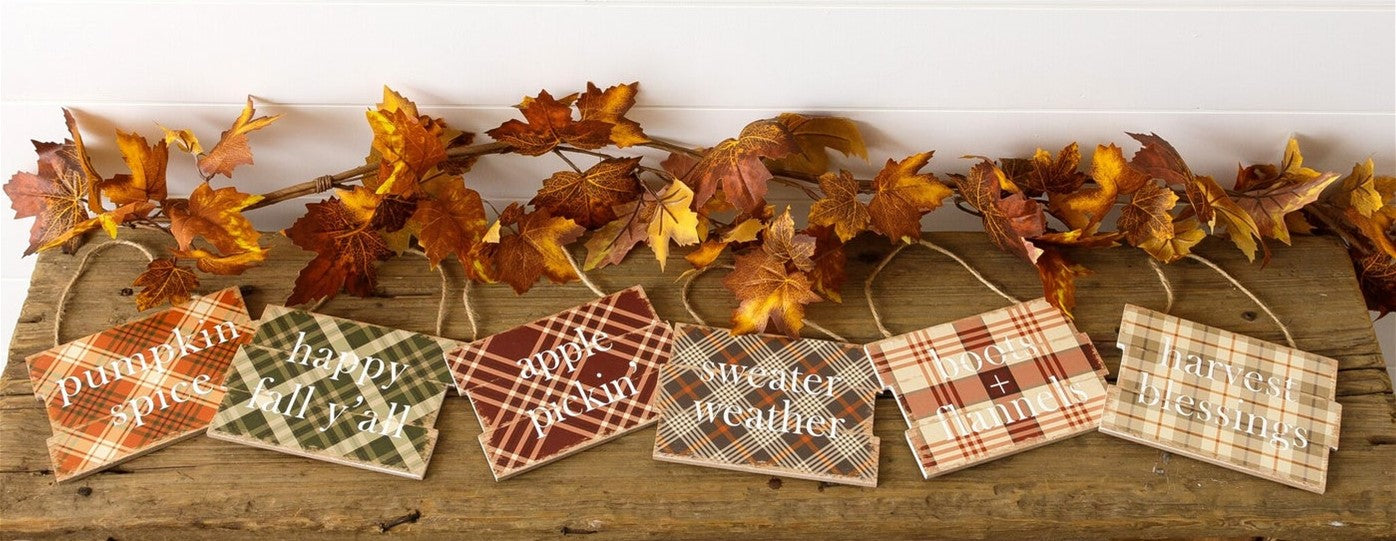 fall saying signs