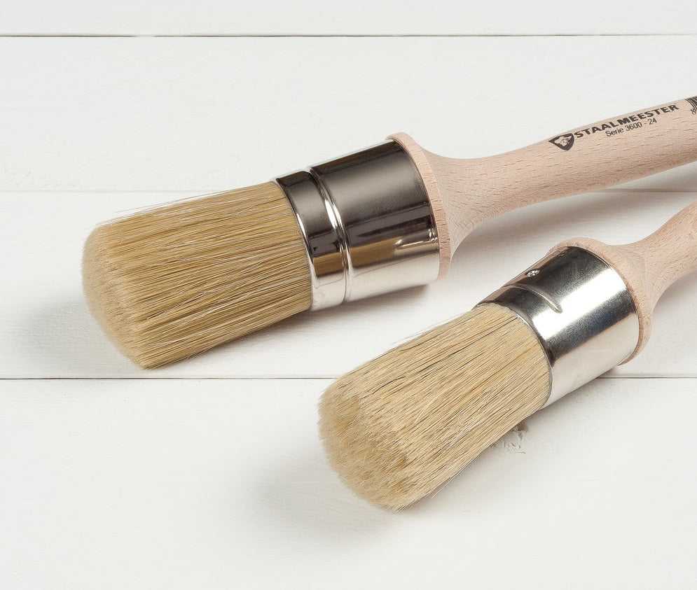 Staalmeester #24 Round Wax Brush – Thistle & Co
